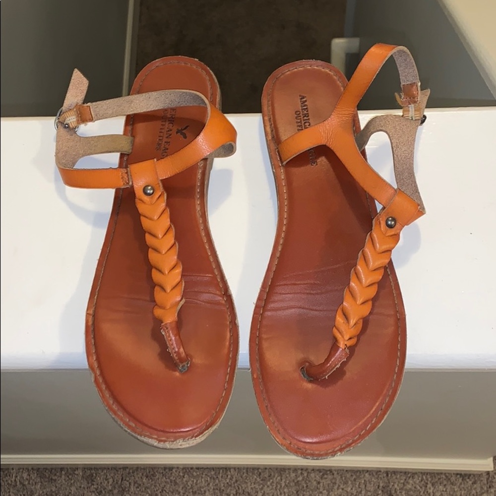 American Eagle Leather Sandals